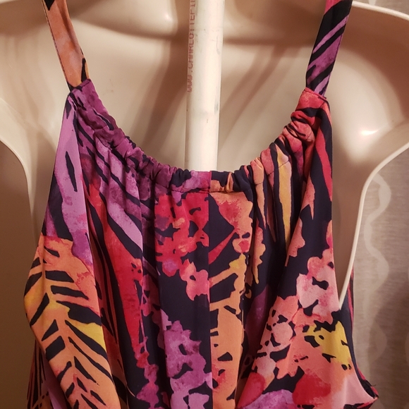 Drawstring Neck Dress - Picture 3 of 8